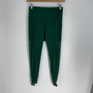 Adidas Ivy Park Mesh Leg High Rise Athletic Leggings